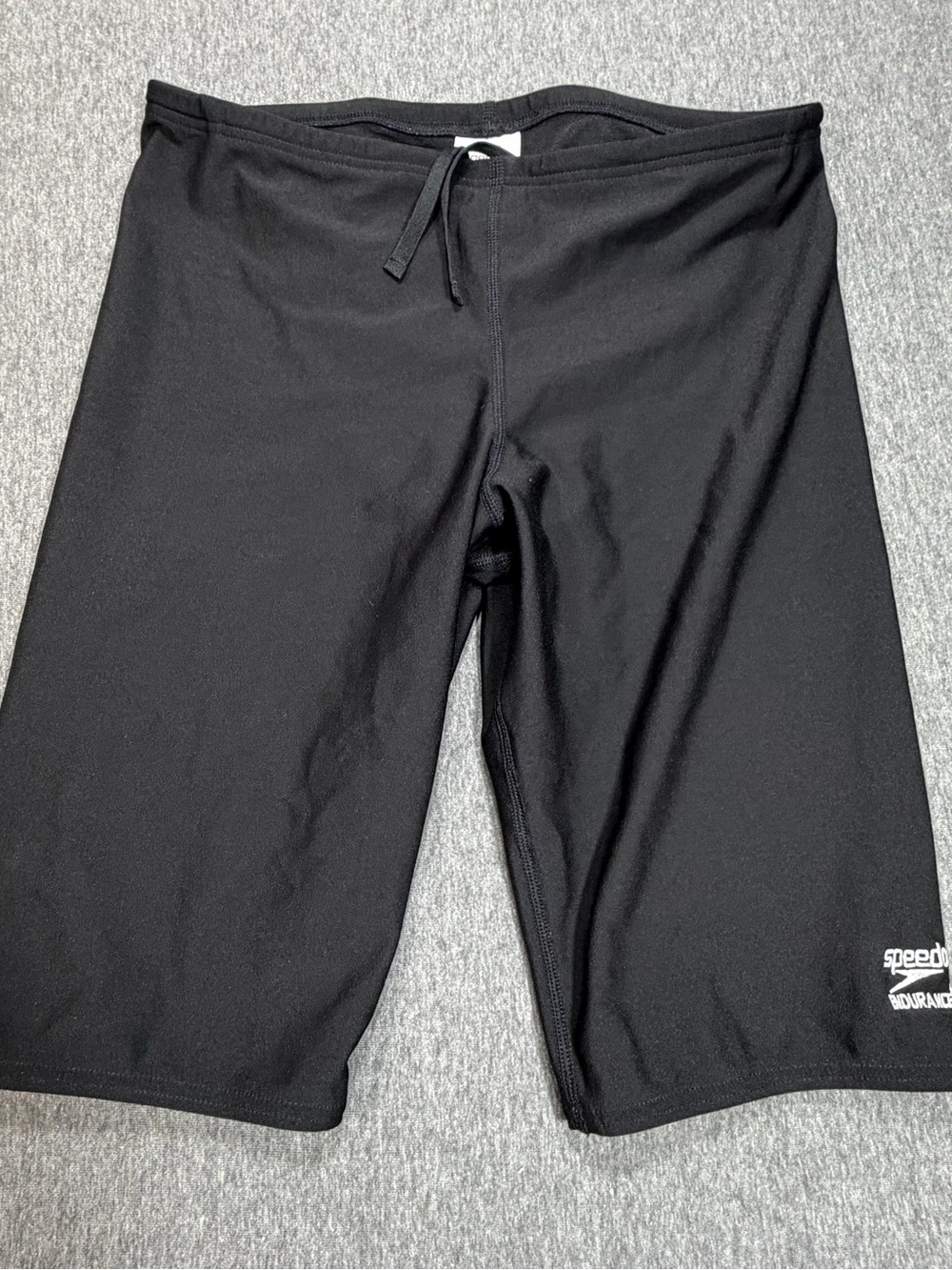 Speedo Black Endurance+ Jammer Swim Briefs Mens Size 32